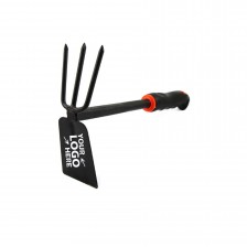 2 in 1 Garden Fork Prong and Hoe